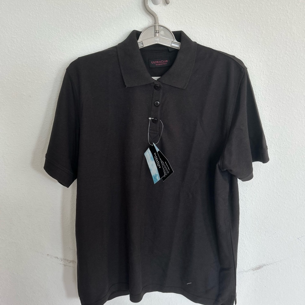 Ultra Club Black Women’s Polo

Size L
NWT